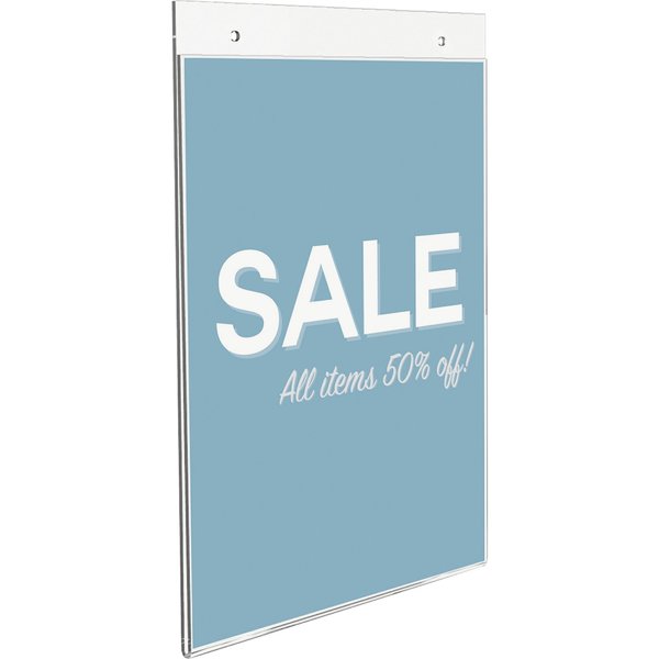 Wall Signholder, Vertical, 8.5