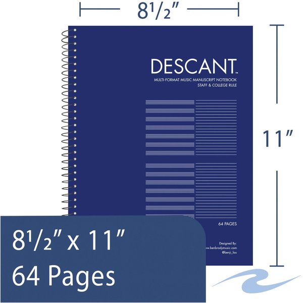 Case of Descant MultiI-Format Music Book, 11