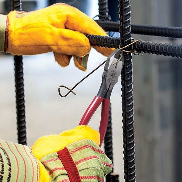 Ironworker's Pliers, Aggressive Knurl, 9-Inch