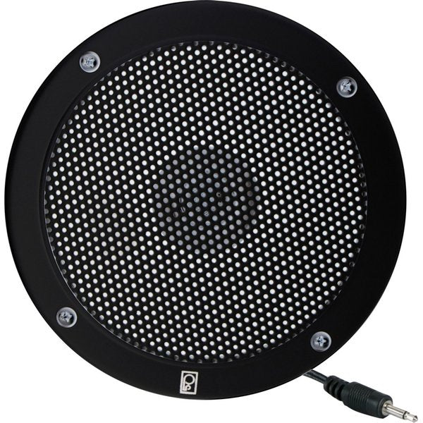 Remote Speaker, Black, 1-39/64in.D, 20W