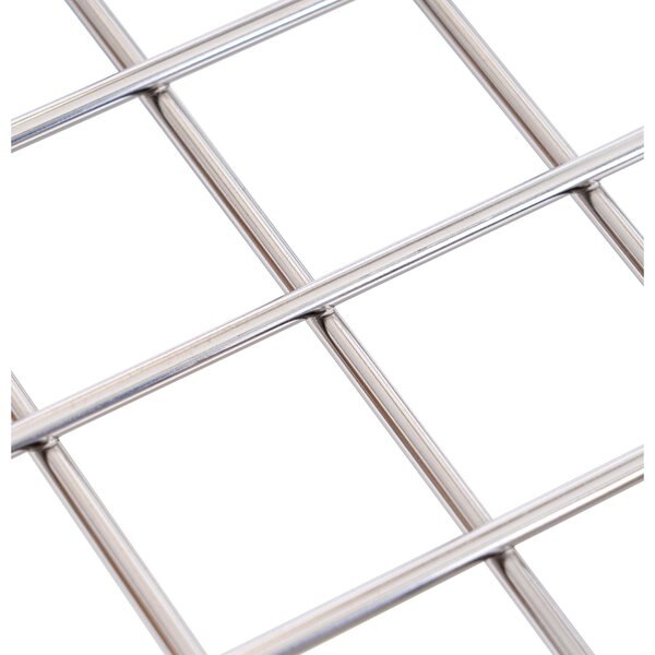 Wire Utility Cart, 2 Bushel, Chrome