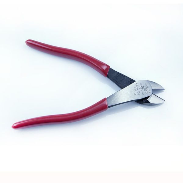 8 1/8 in High Leverage Diagonal Cutting Plier Standard Cut Oval Nose Uninsulated