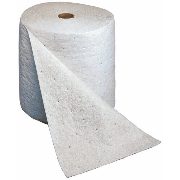 Sorbents, 31 gal. Oil Absorbed, Gray, Polyester, Polypropylene