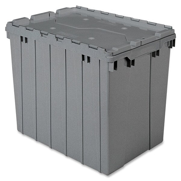 Storage Container, 17 Gal, Attached Lid