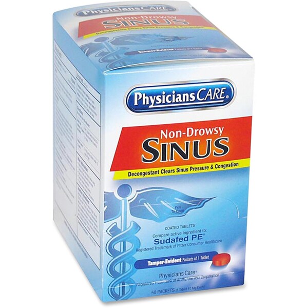 Tablets, Sinus, PK50