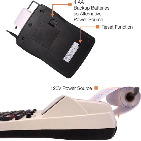 Portable Calculator, LCD, 12 Digits