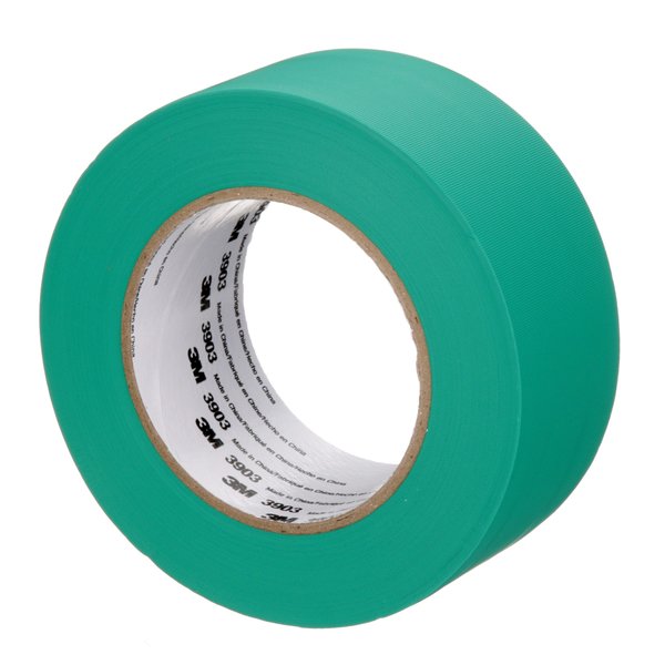 Duct Tape, 2 x 50 yd, 6.5 mil, Green, Vinyl