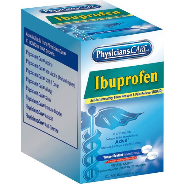 Tablets, Ibuprofen, PK125