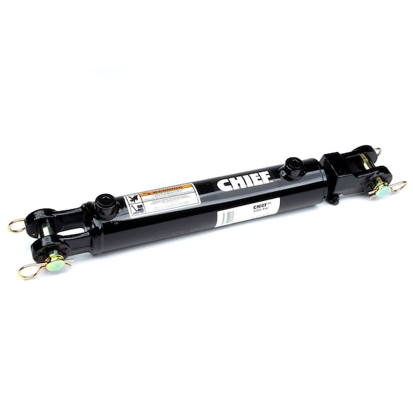WC Welded Hydraulic Cylinder: 3 Bore x 16 Stroke - 1.5 Rod