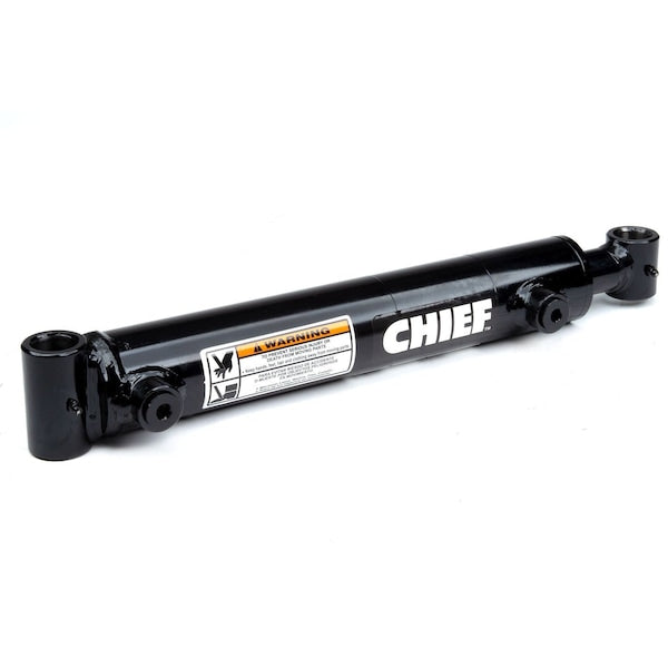 WT Welded Hydraulic Cylinder: 2.5 Bore x 6 Stroke - 1.5 Rod