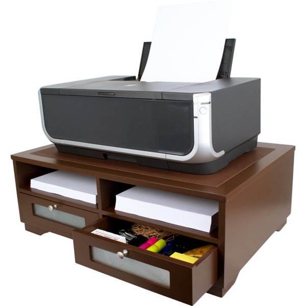 Printer Stand, Brown