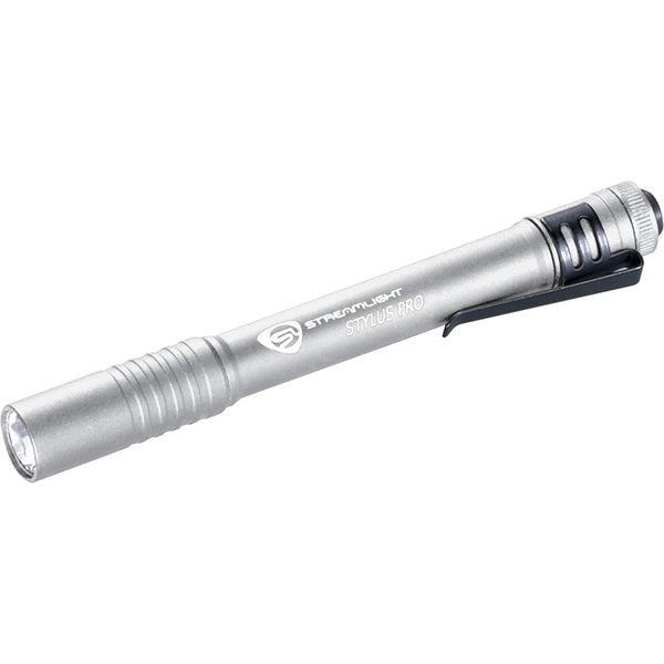 STYLUS PRO Industrial Penlight, LED, Silver
