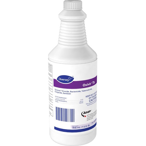 Cleaner and Disinfectant, 32 oz. Trigger Spray Bottle, Unscented, Colorless