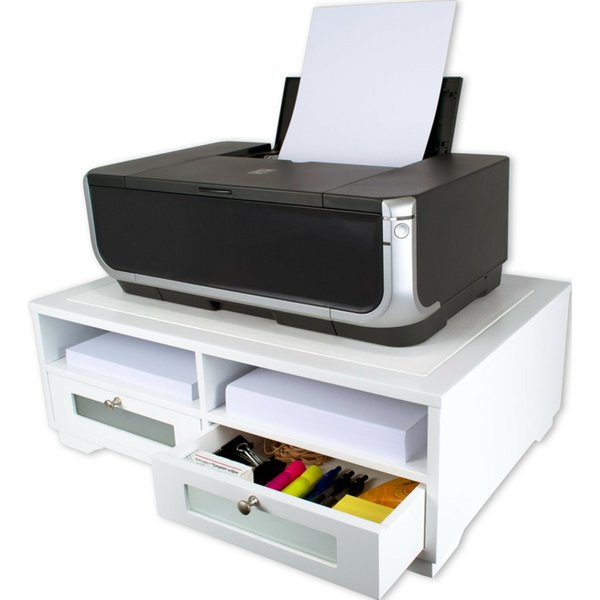 Printer Stand, White