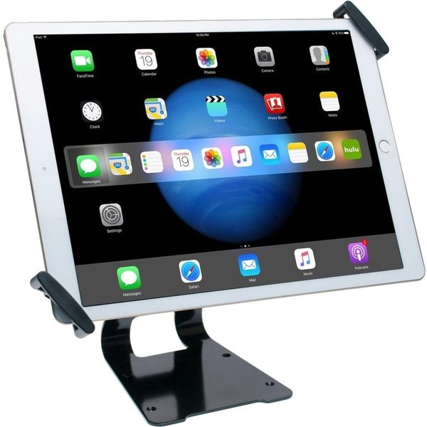 Tablet Stand, Black, Metal, 4-5/8