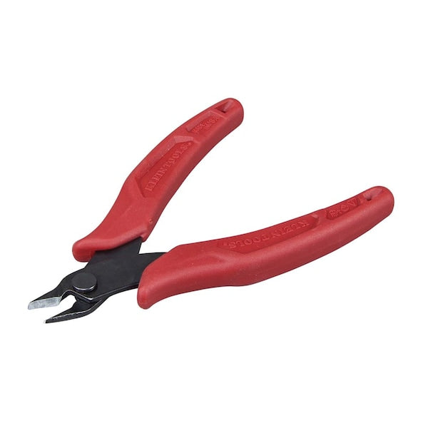5 in Diagonal Cutting Plier Flush Cut Narrow Nose Uninsulated