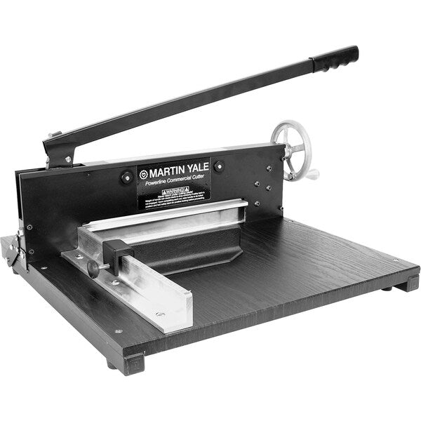 Guillotine Paper Cutter, 30 in. L, Wood