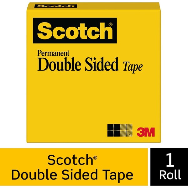 Tape, Roll, Dblsided, 1/2X900