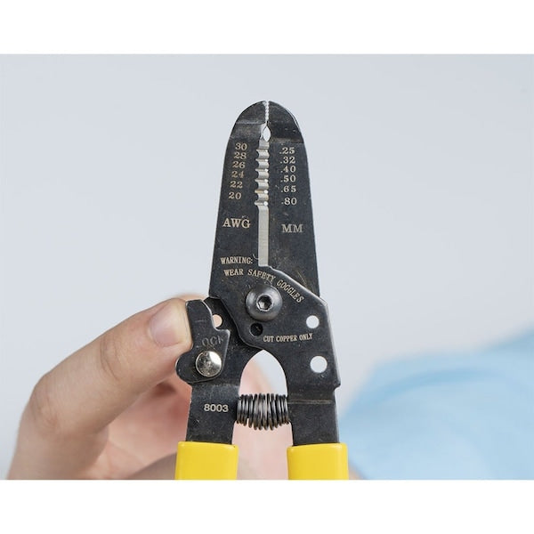 6 3/4 in Wire Stripper/Cutter 20 to 30 AWG