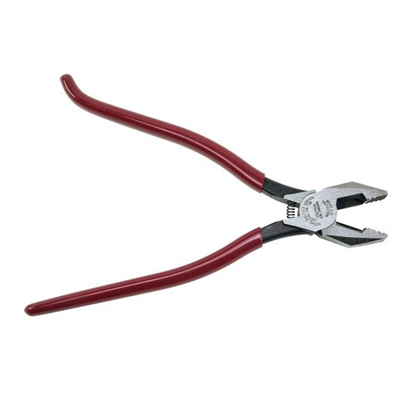 Ironworker's Pliers, Aggressive Knurl, 9-Inch