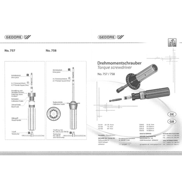 Torque Screwdriver S 1/4