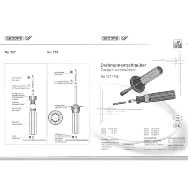 Torque Screwdriver S 1/4