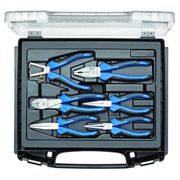 6 Piece Pliers Set 2-Component Handle