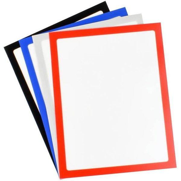 Magneto Adhesive Picture Frame, Red, PK2