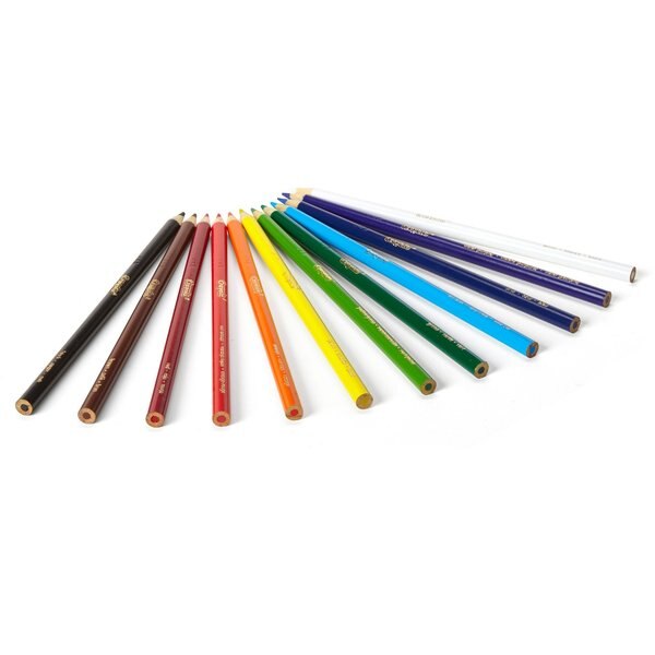 Pencil, Colored, 12/Set, PK12