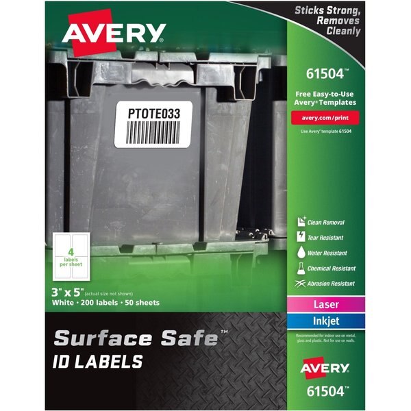 Surface Safe ID Labels, 3