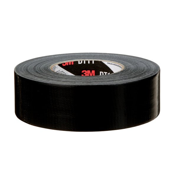 Duct Tape, Black, 11 mil, 54.8m L x 48mm W
