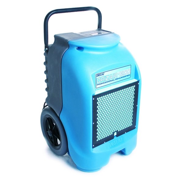 Industrial Dehumidifier, 64 Pt Per Day, Std Refrigerant, Built-In Drain Pump/Continuous Drain, 115V