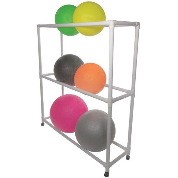 ABS Sports Ball, Storage Cart, Casters