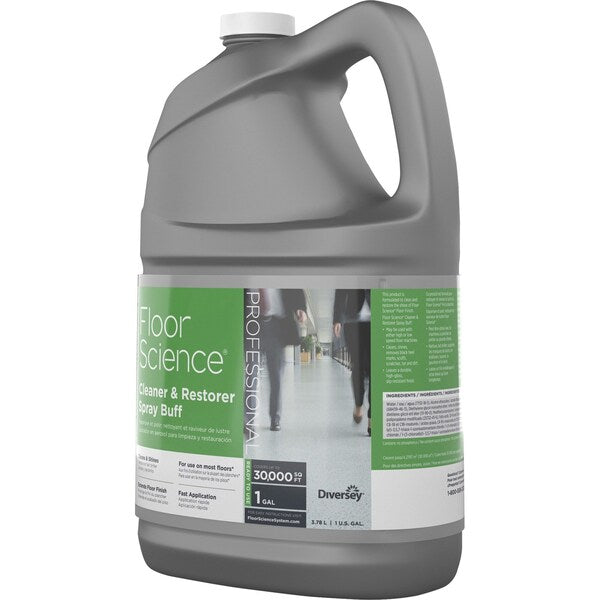 Floor Science, Cleaner/Restore, Spray, 1gal, PK4