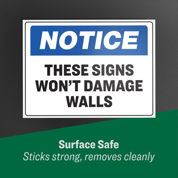 Safety Sign, 9-7/16
