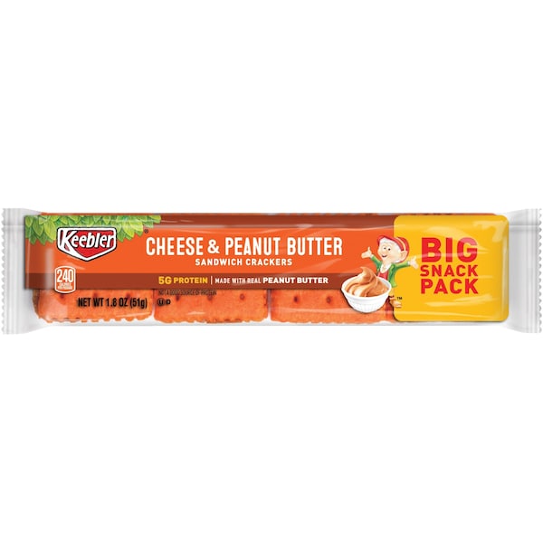 KeeblerÂ® Cheese & PB Crackers, 96 PK