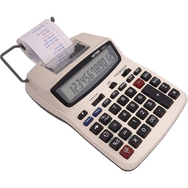 Portable Calculator, LCD, 12 Digits