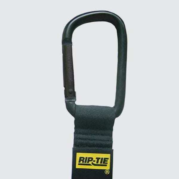Back-to-Back Strap, No Adhesive, 6 in, 1 in Wd, Blue, 2 PK