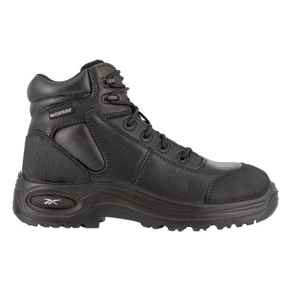 Size 11 Women's 6 in Work Boot Composite Safety Footwear, Black