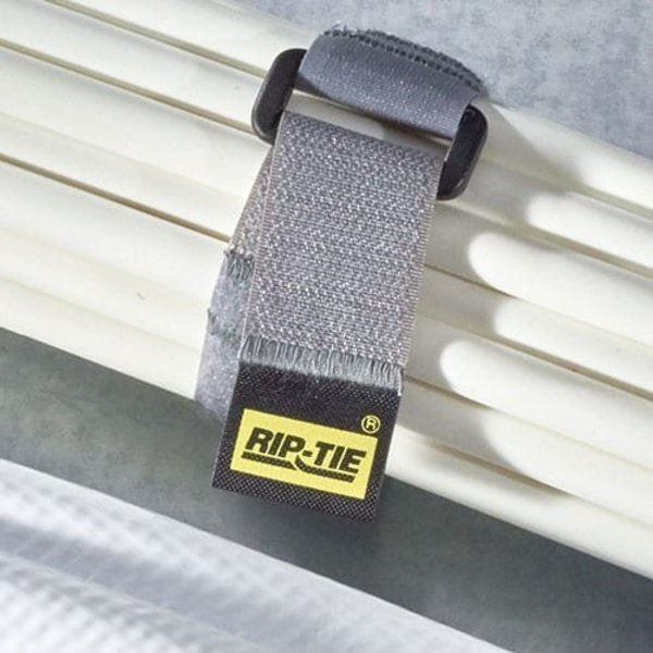 Back-to-Back Strap, No Adhesive, 36 in, 1 in Wd, Orange