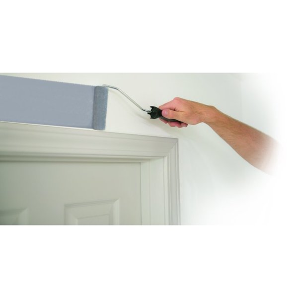 Paint Roller Frame, Cageless, Plastic Handle, 4