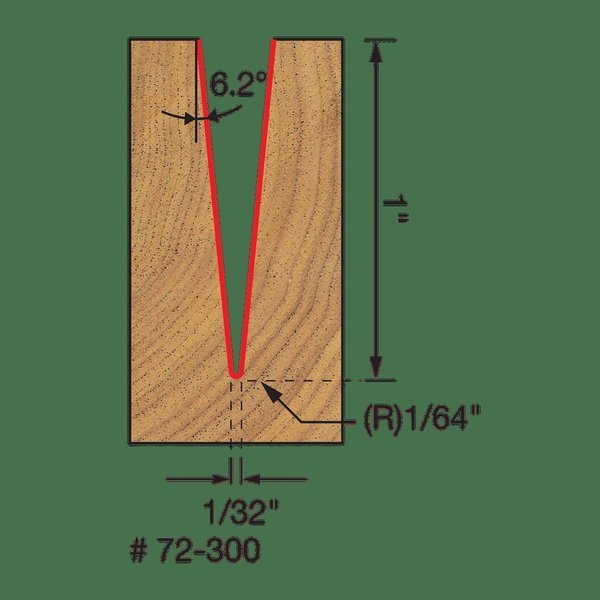 Tapered Ball Tip, 6.2degx1/32