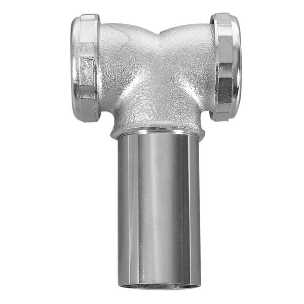 Brass, Center Outlet, Baffle Tee