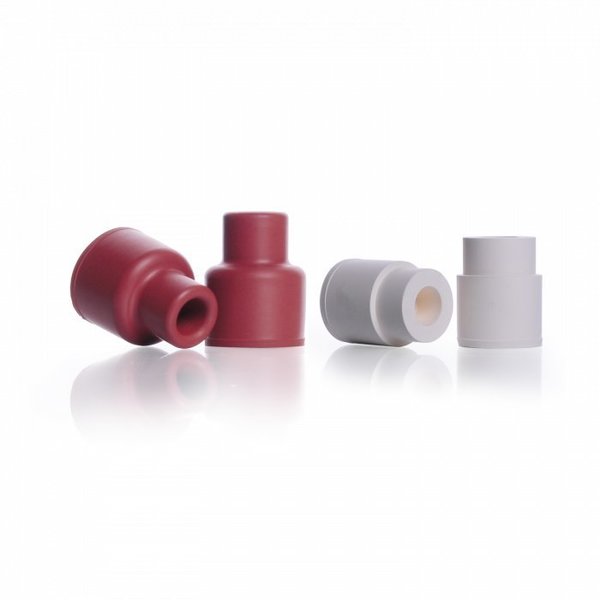 Plug-Type Rubber Sleeve Stoppers, PK 50