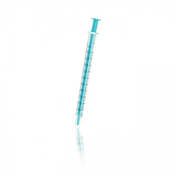 Micro Syringe, polyethylene, 1 cc, PK 12