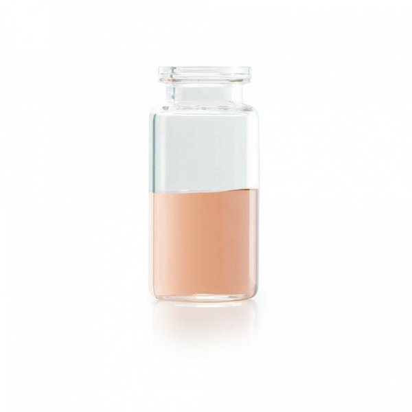 Clear Headspace Vial, Rounded Bot, PK 100