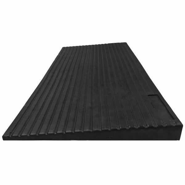 Rubber Threshold Ramp, 1300 lb Load Cap.