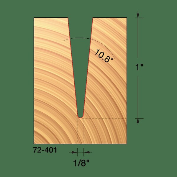 Tapered Ball Tip, 5.4degx1/16