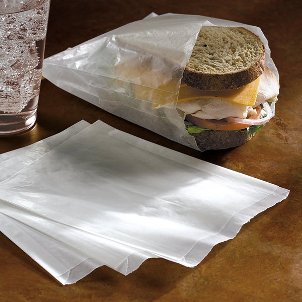 Waxed Sandwich Bag, 6
