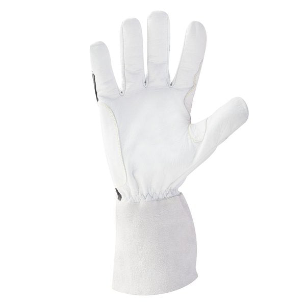 TIG Welding Gloves, Goatskin Palm, L, PR